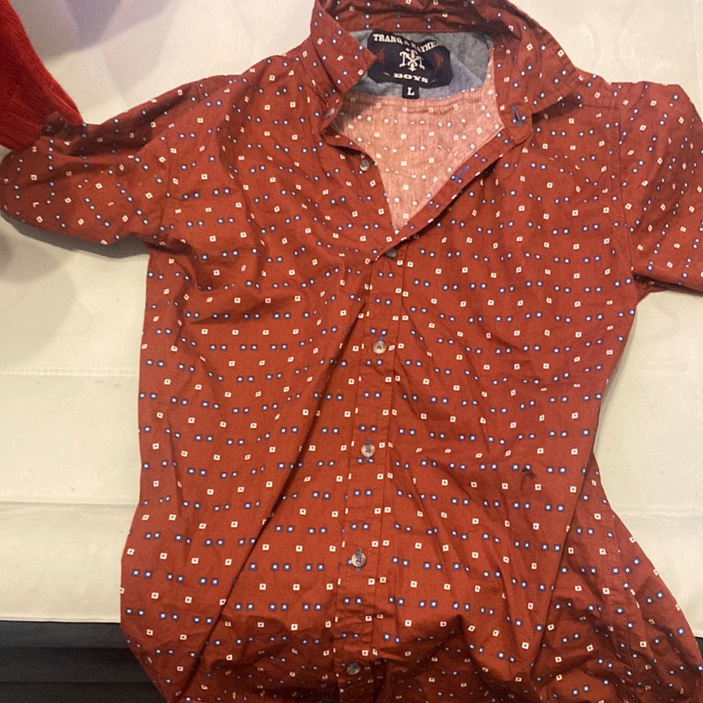 Tranq & mayhem button up